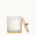Frasier Fir® Large Frosted Wood Grain Candle