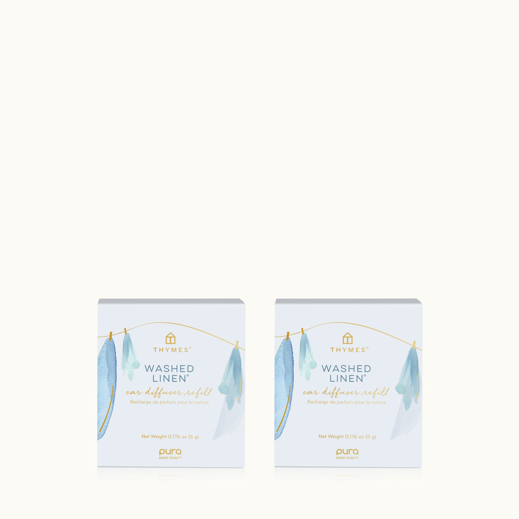 Washed Linen Pura Car Pro™ Diffuser Refill 2-Pack Bundle